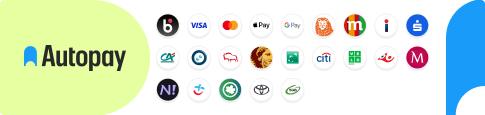 Płatności obsługuje Autopay — banki, BLIK, Visa, Mastercard, Apple Pay, Google Pay